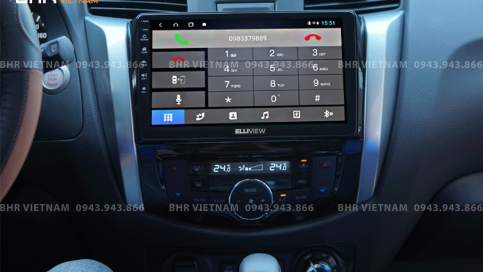 Màn hình DVD Android liền camera 360 xe Nissan Navara 2021 - nay | Elliview S4 Deluxe 